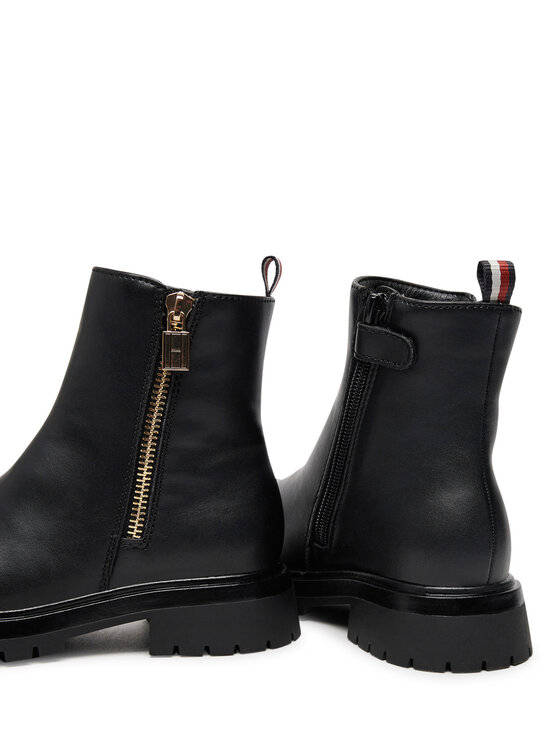 Tommy Hilfiger Tommy Hilfiger Μποτάκια Chelsea Boot T3A5-33566-1351 M Μαύρο