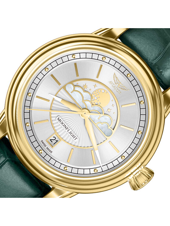 Aviator Aviator Orologio V.1.33.1.343.4GR Verde