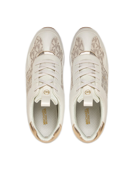 MICHAEL Michael Kors MICHAEL Michael Kors Snīkeri Raina Trainer 43R4RNFSAB Écru