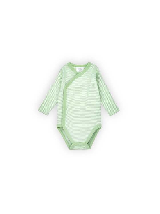 Stellou & friends Stellou & friends Komplet body dziecięcych Long Sleeve CROSS-BODY Zielony