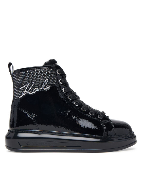 KARL LAGERFELD KARL LAGERFELD Trzewiki Kapri KL62558S Czarny