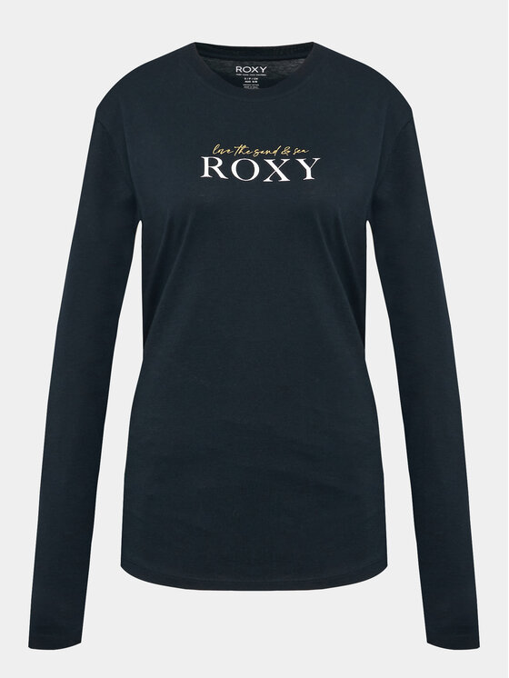 Roxy Roxy Bluse Im From The Atl Tees ERJZT05593 Grau Regular Fit