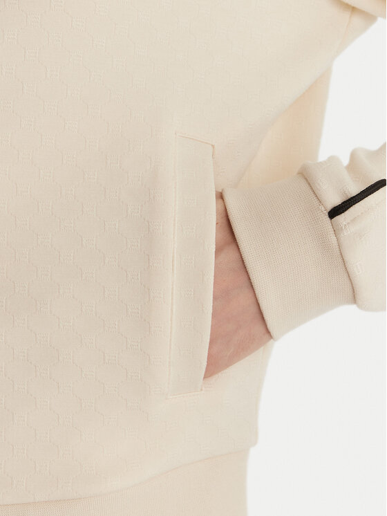 Guess Guess Felpa V6GQ09 K3001 Écru Regular Fit