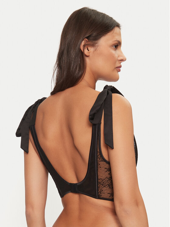 TWINSET TWINSET Sutien cu armătură 242LL6JYY Negru