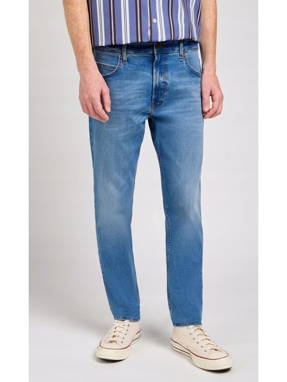 Lee Lee Jeansy Rider Niebieski Slim Fit