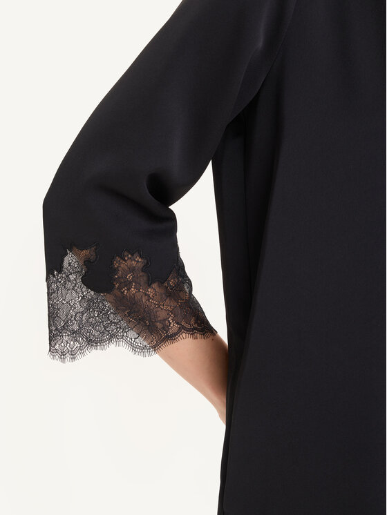 KMX KMX Sukienka koktajlowa 925680007 Czarny Flare Fit