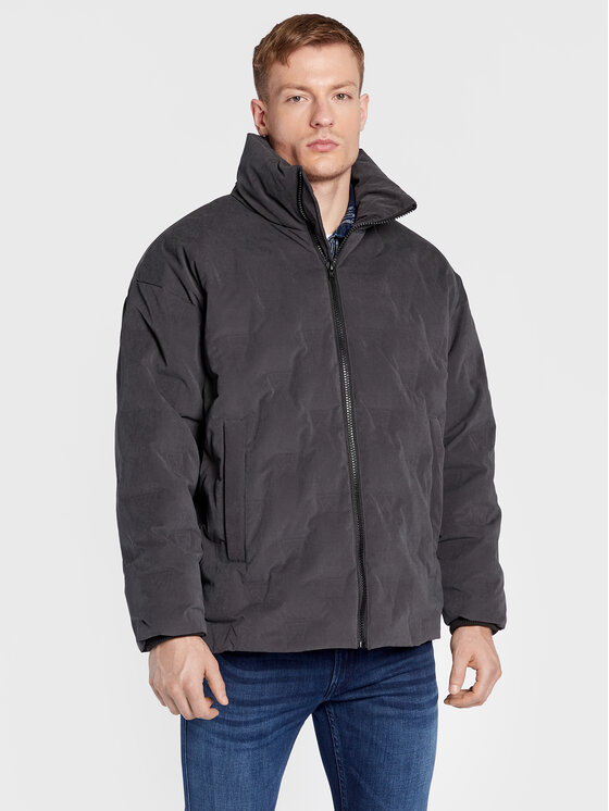 Wrangler Wrangler Kurtka puchowa Brand W4E8X7XV6 112319924 Szary Regular Fit