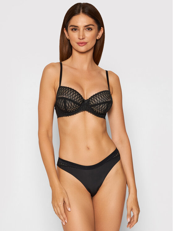 Triumph Triumph Στρίνγκ Aura Spotlight High 10207998 Μαύρο