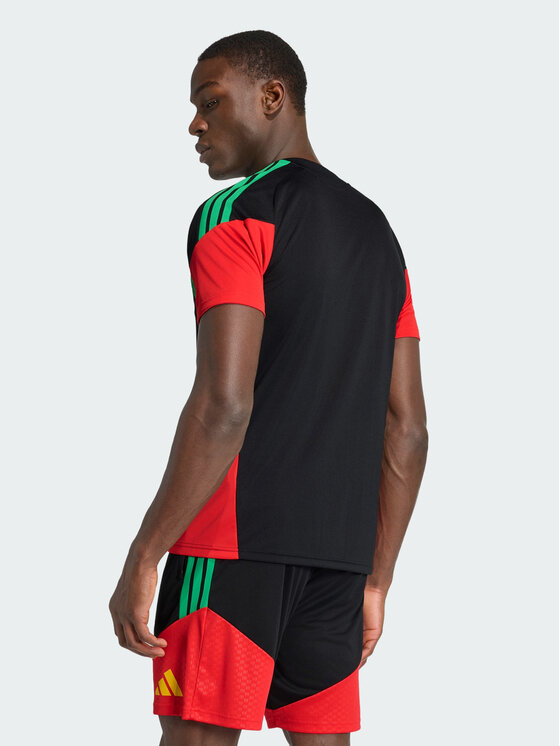 adidas adidas Koszulka techniczna Jamaica 26 x Bob Marley Tiro Training Jersey Czarny Slim Fit