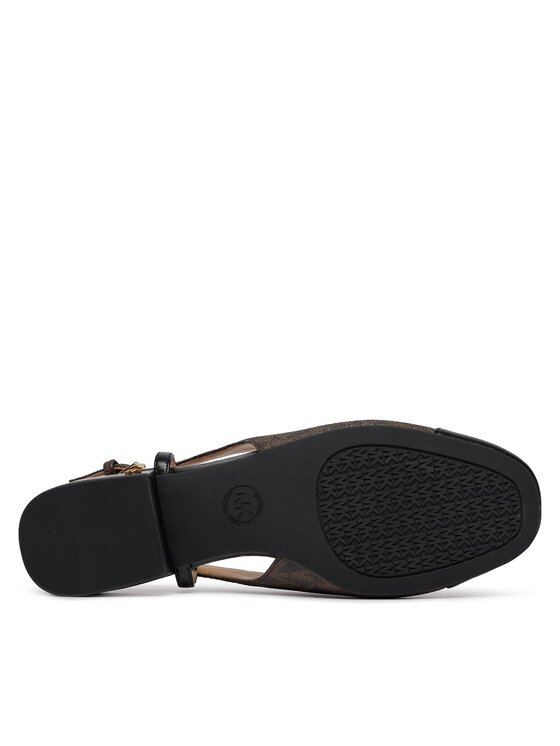 MICHAEL Michael Kors MICHAEL Michael Kors Szandál Perla Flex Sling Flat 40R4PLFP1B Barna