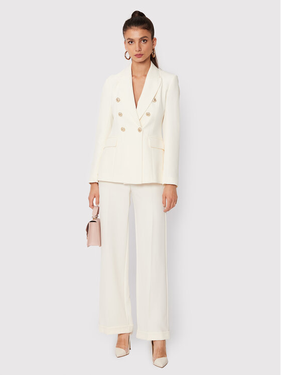 Pantaloni di tessuto 22IB511/41PA Beige Regular