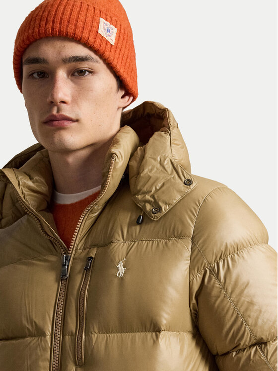 Polo Ralph Lauren Polo Ralph Lauren Пуховик 710968281501 Темно-бежевий Regular Fit