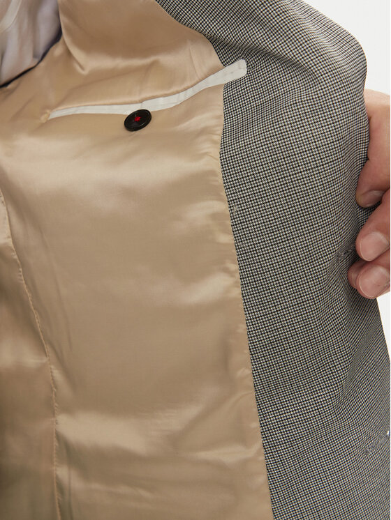 HUGO Hugo Obleka Arti/Hesten232X 50519444 Siva Extra Slim Fit