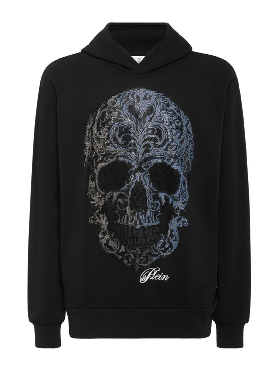 PHILIPP PLEIN PHILIPP PLEIN Bluza 26919 Czarny Regular Fit