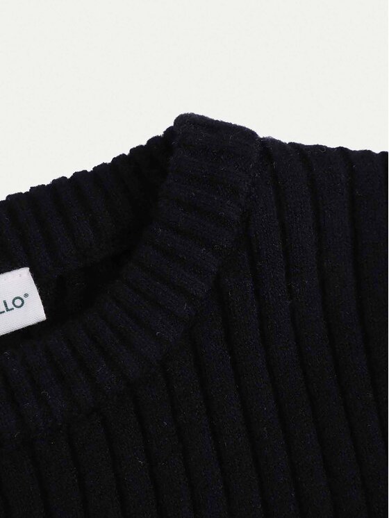 Coccodrillo Coccodrillo Pulover ZC4172101SGJ Negru Regular Fit