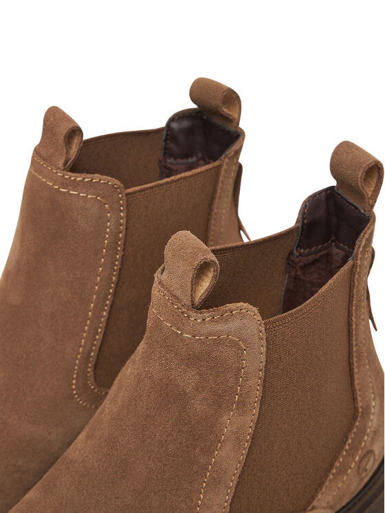 Tamaris Tamaris Kotníková obuv s elastickým prvkem 1-25407-45 Hnědá