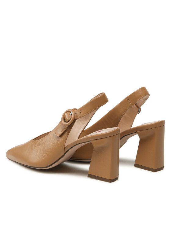 Sandales Femmes Högl Taille 40.5 (UK7) Bleu Nubuck - État Comme Neuf, Désinfectées