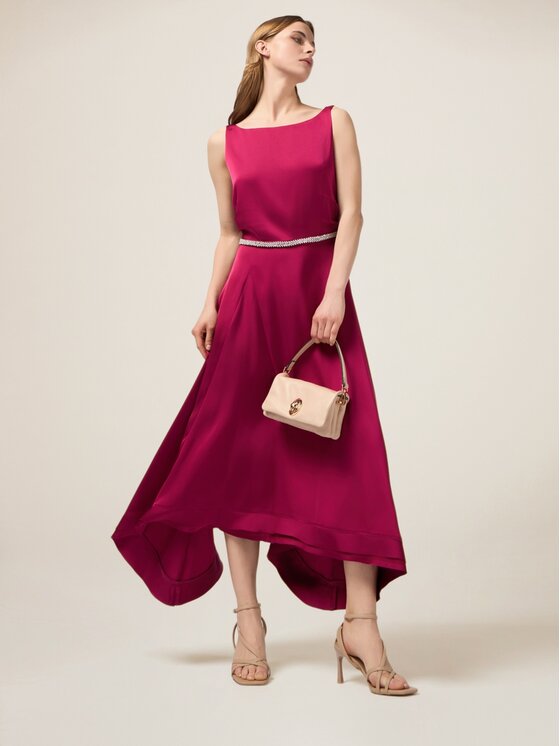 Oltre Oltre Sukienka koktajlowa 7317R004814N019 Różowy A-Line Fit