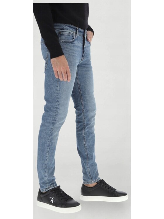 Lee Lee Jeansy Malone Niebieski Skinny Fit