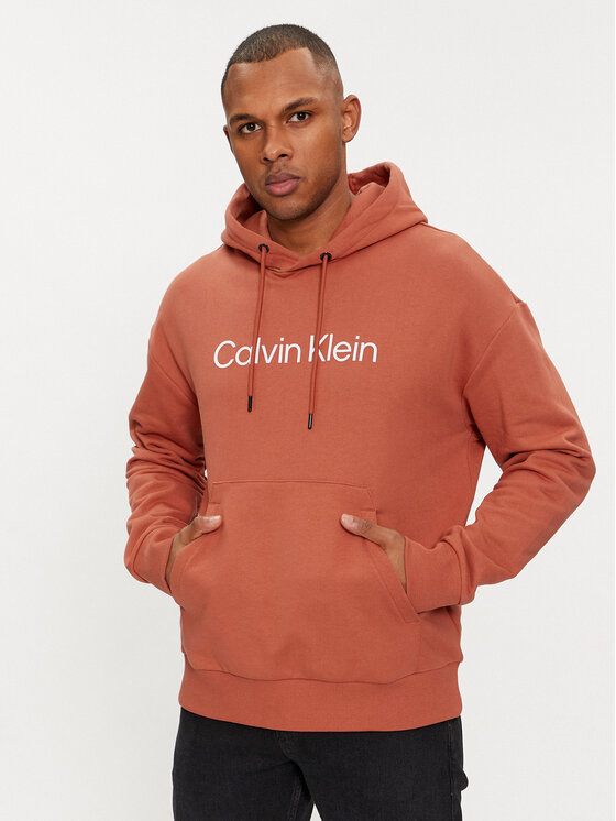 Calvin Klein Calvin Klein Majica dugih rukava Hero K10K111345 Narančasta Relaxed Fit
