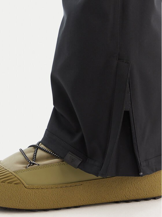 Roxy Roxy Lyžařské kalhoty Rideout BIB PT ERJTP03290 Černá Regular Fit