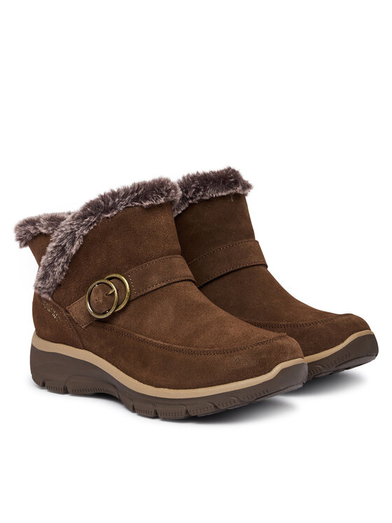 Skechers Skechers Ботильйони Easy Going - Gentle Winter 168185 Коричневий
