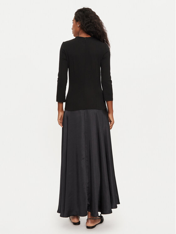 Imperial Imperial Rochie de zi AFBFIMU Negru Regular Fit