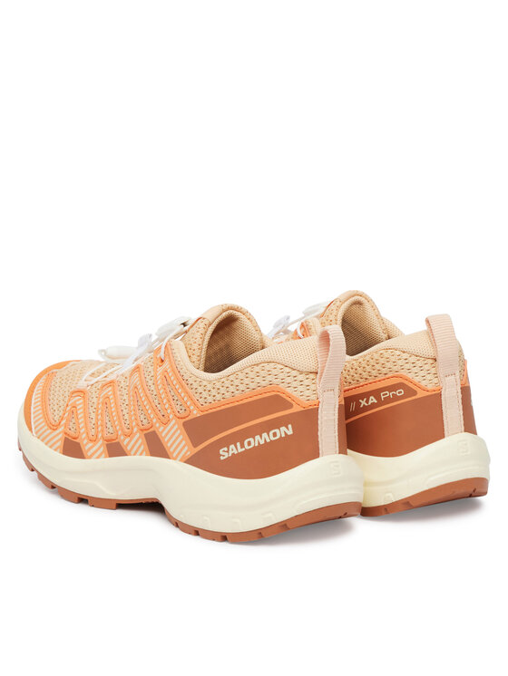 Salomon Salomon Trekingová obuv Xa Pro V8 J L49217400 Hnědá