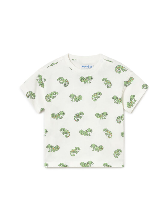 Mayoral Mayoral Σετ 2 t-shirts και παντελόνι 1669 Έγχρωμο Regular Fit