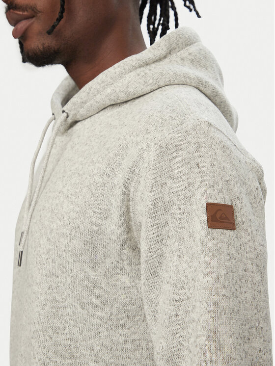 Quiksilver Quiksilver Džemperis ar kapuci EQYFT05123 Gaiši pelēka Regular Fit