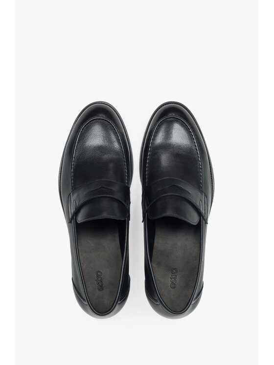Estro Estro Μοκασίνια ER00116988 Μαύρο