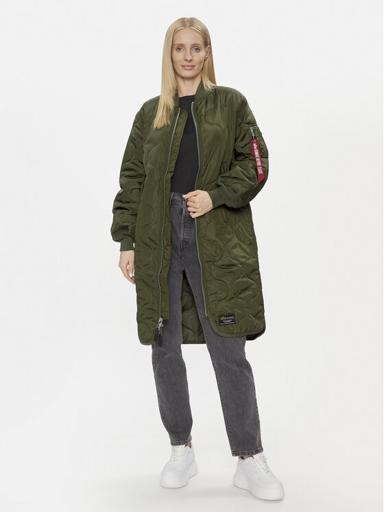 Alpha Industries Alpha Industries Куртка бомбер MA-1 ALS Coat 108009 Зелений Regular Fit