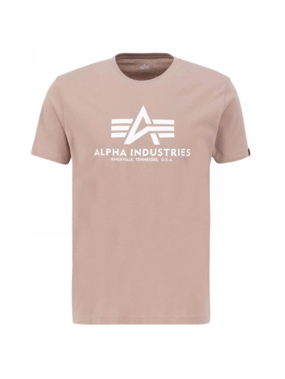 Alpha Industries Alpha Industries T-Shirt AI.100501-721-L Różowy Basic Fit