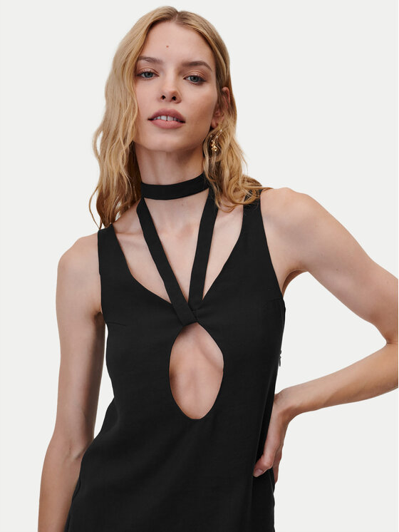 Undress Code Undress Code Sukienka letnia Rendezvous 678 Czarny Regular Fit