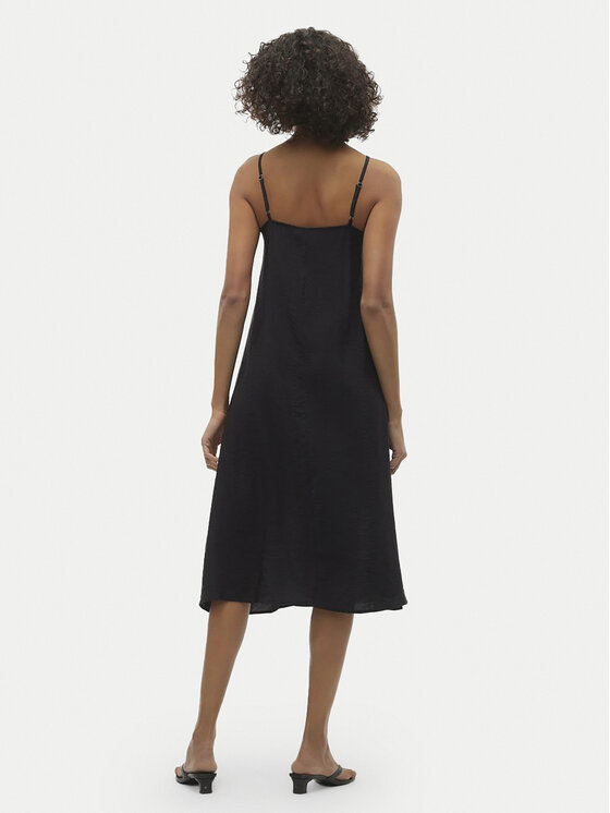 Vero Moda Vero Moda Sukienka letnia Josie 10303398 Czarny Regular Fit