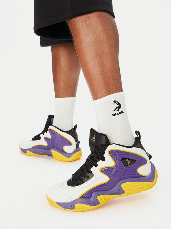 SHAQ SHAQ Buty do koszykówki EO-DEVASTATOR 3.0 AQ95078M-U Biały