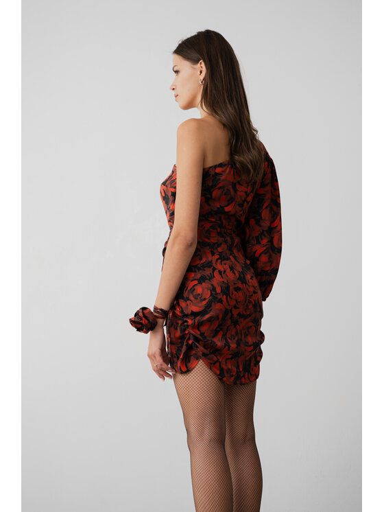 ROSE AVENUE ROSE AVENUE Sukienka koktajlowa JESSY Czerwony Regular Fit