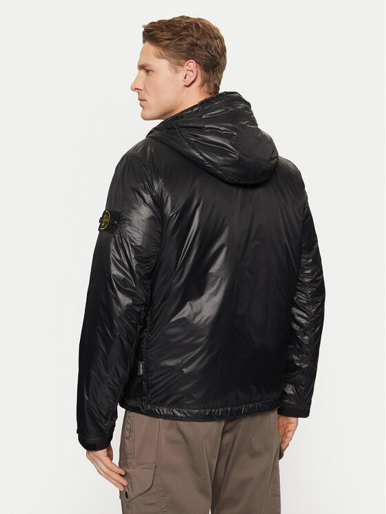 Stone Island Stone Island Kevad-sügis jope 8115Q0425 Must Regular Fit