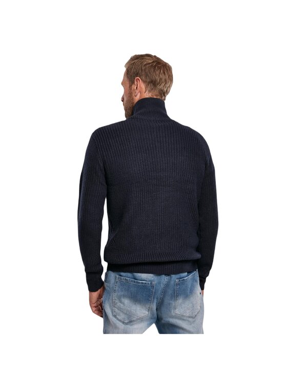 Brandit Brandit Sweter 5019.8 Granatowy Regular Fit