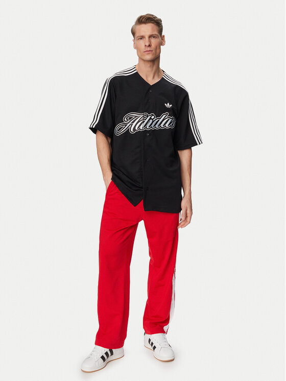 adidas adidas Tricou Summer League Varsity Baseball KE2244 Negru Oversize