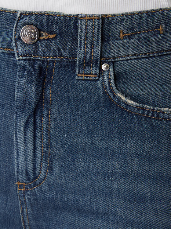 Marella Marella Τζιν 2613181014 Σκούρο μπλε Wide Leg