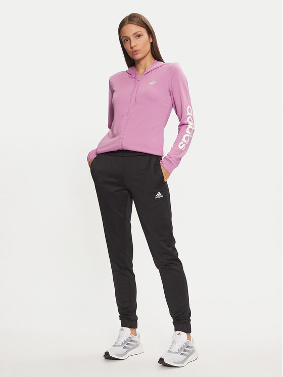 adidas Survetement Linear IX1127 Violet Regular Fit Modivo