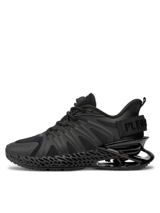 Plein Sport Plein Sport Tenisice Chrome Tiger Gen.X.-02 FACS USC0398 STE003N Crna