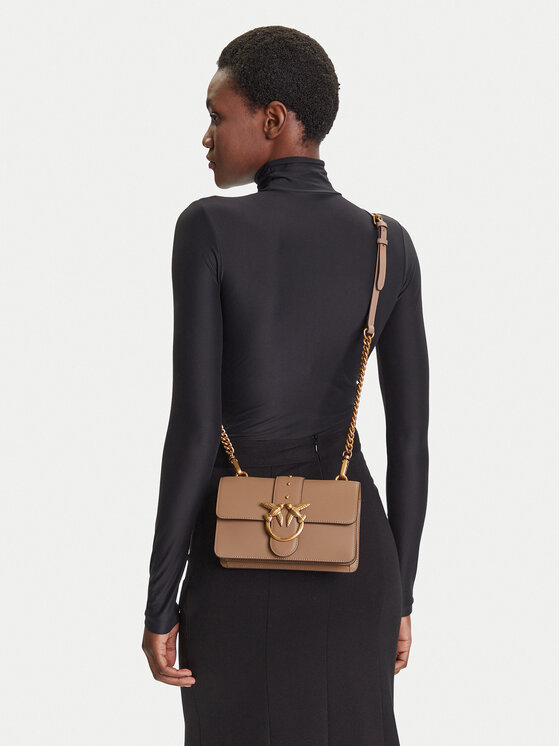 PINKO PINKO Käekott Love One Mini ST.CL Al 25-26 PLTT 105856 A0F1 Beež