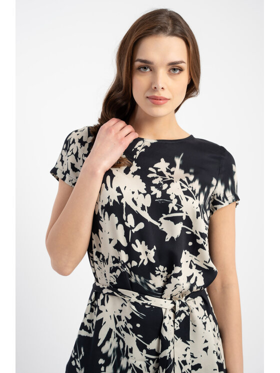 CLICK CLICK Τουνίκ 10-6847 Μαύρο Relaxed Fit