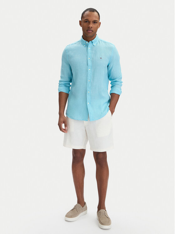 Tommy Hilfiger Tommy Hilfiger Camicia MW0MW41530 Blu Regular Fit