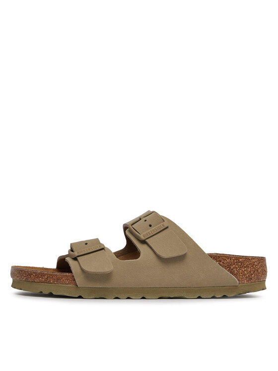 Birkenstock Birkenstock Чехли Arizona Birko-Flor 1027697 Каки