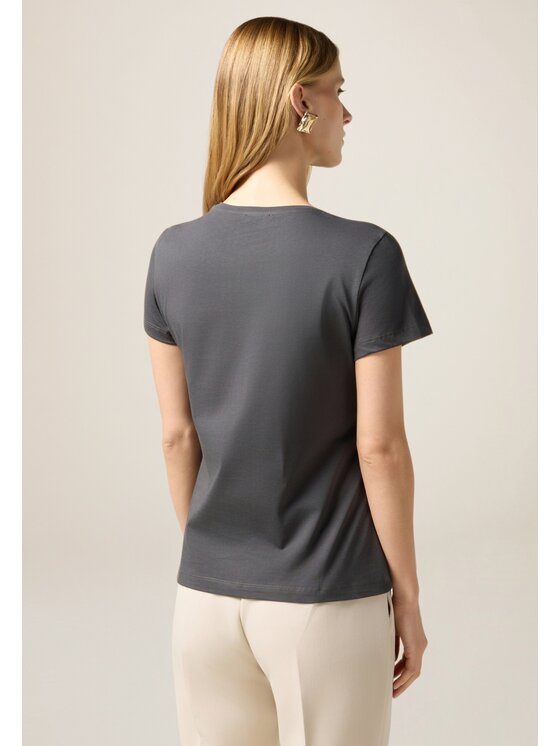 Oltre Oltre T-shirt G039J004503N023 Grigio Regular Fit