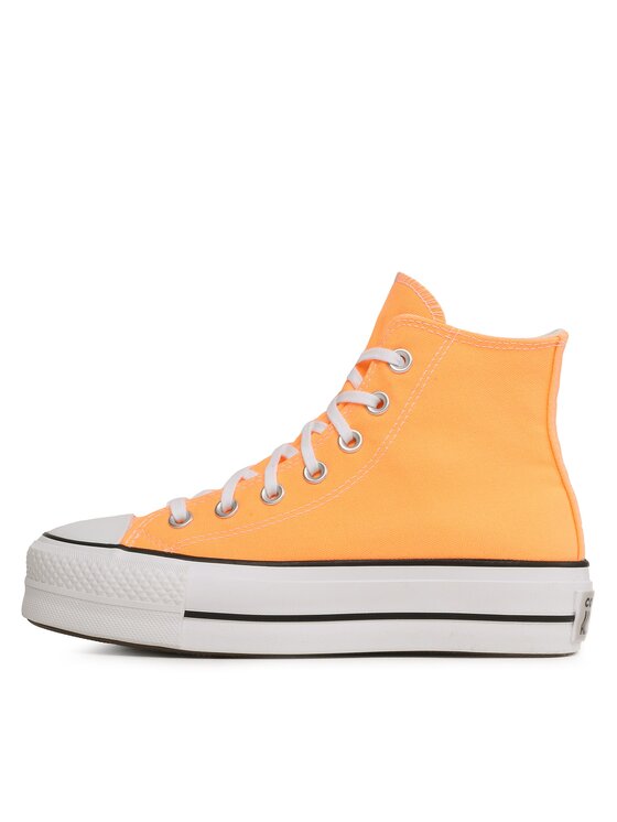 Converse Converse Tenisice Chuck Taylor All Star Lift Hi A03052C Narančasta