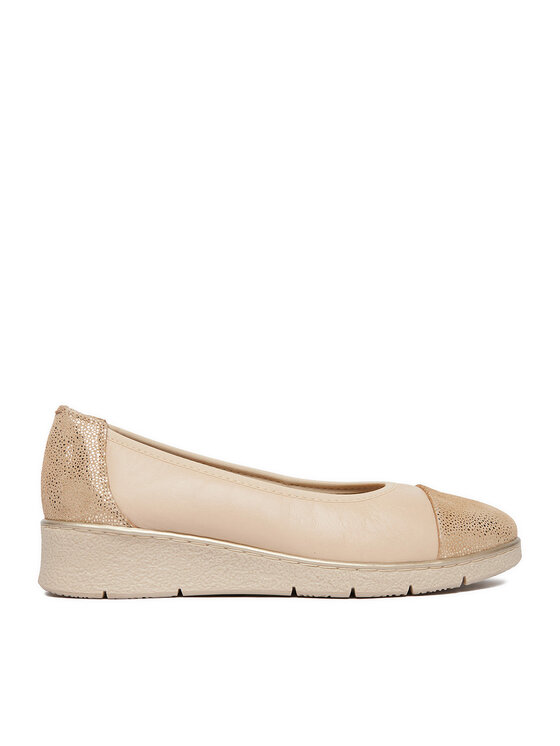 Go Soft Go Soft Ballerinas CEO-WI16-FLEXX-02 Beige